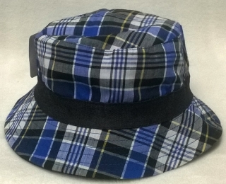 klobouk chlapecký, látkový modrý 10628
