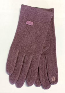 rukavice dámské vycházkové prstové starorůžová  43059.34