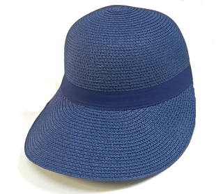 kšiltovka, klobouk slaměný, letní, dámský, modrý 40151.20