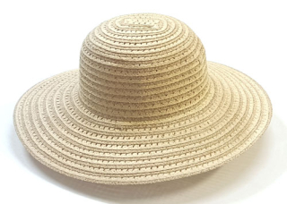 klobouk dámský, letní, béžový 40153