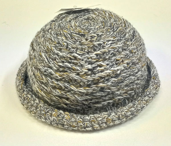 klobouk dámský pletený béžový 5704.113