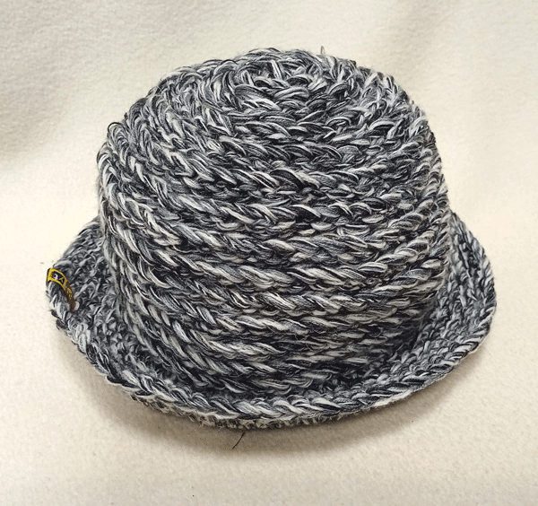 klobouk dámský pletený šedý 5704.114