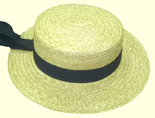klobouk slaměný, letní 40024