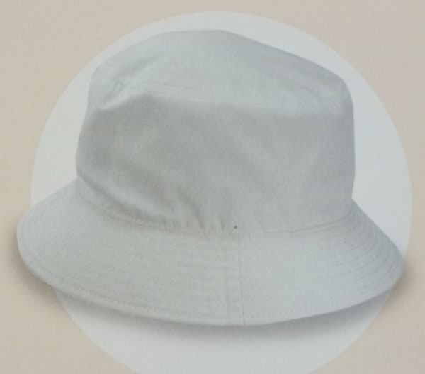 klobouk letní plátěný bílý UV filtr 81308.2
