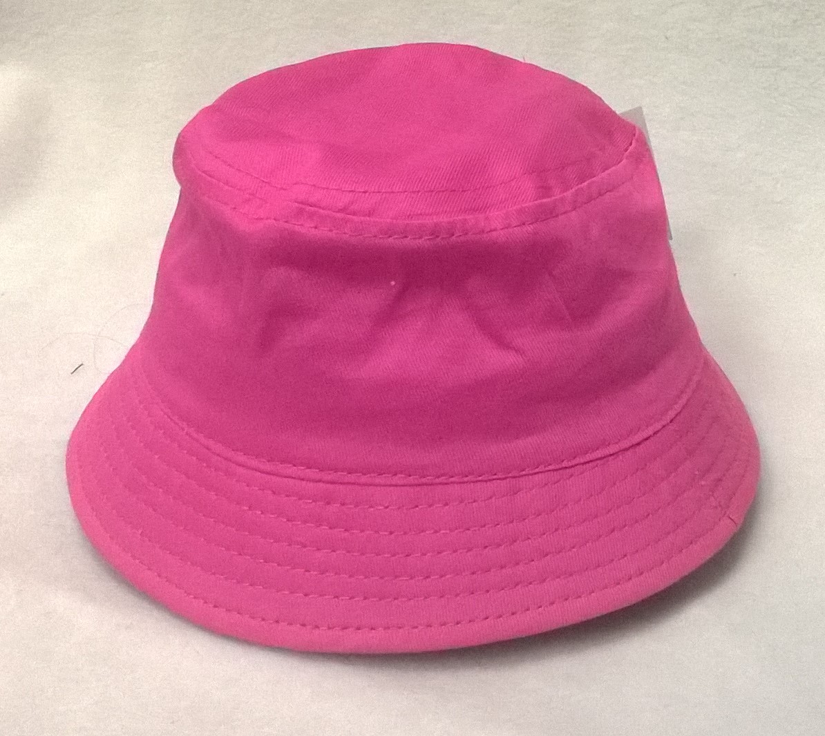 klobouček dětský plátěný růžový bavlněný 10623.32