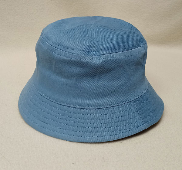 klobouček dětský plátěný modrý 