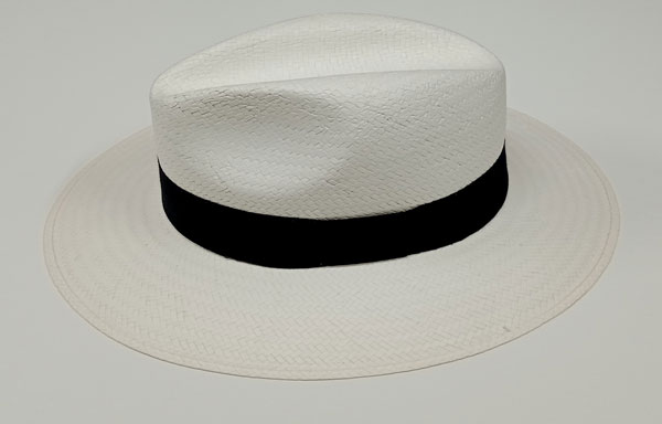 klobouk slaměný, pánský, letní, bílý 75136.2