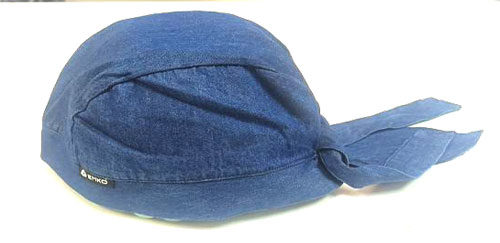 šátek pirát jeans džínový 7106