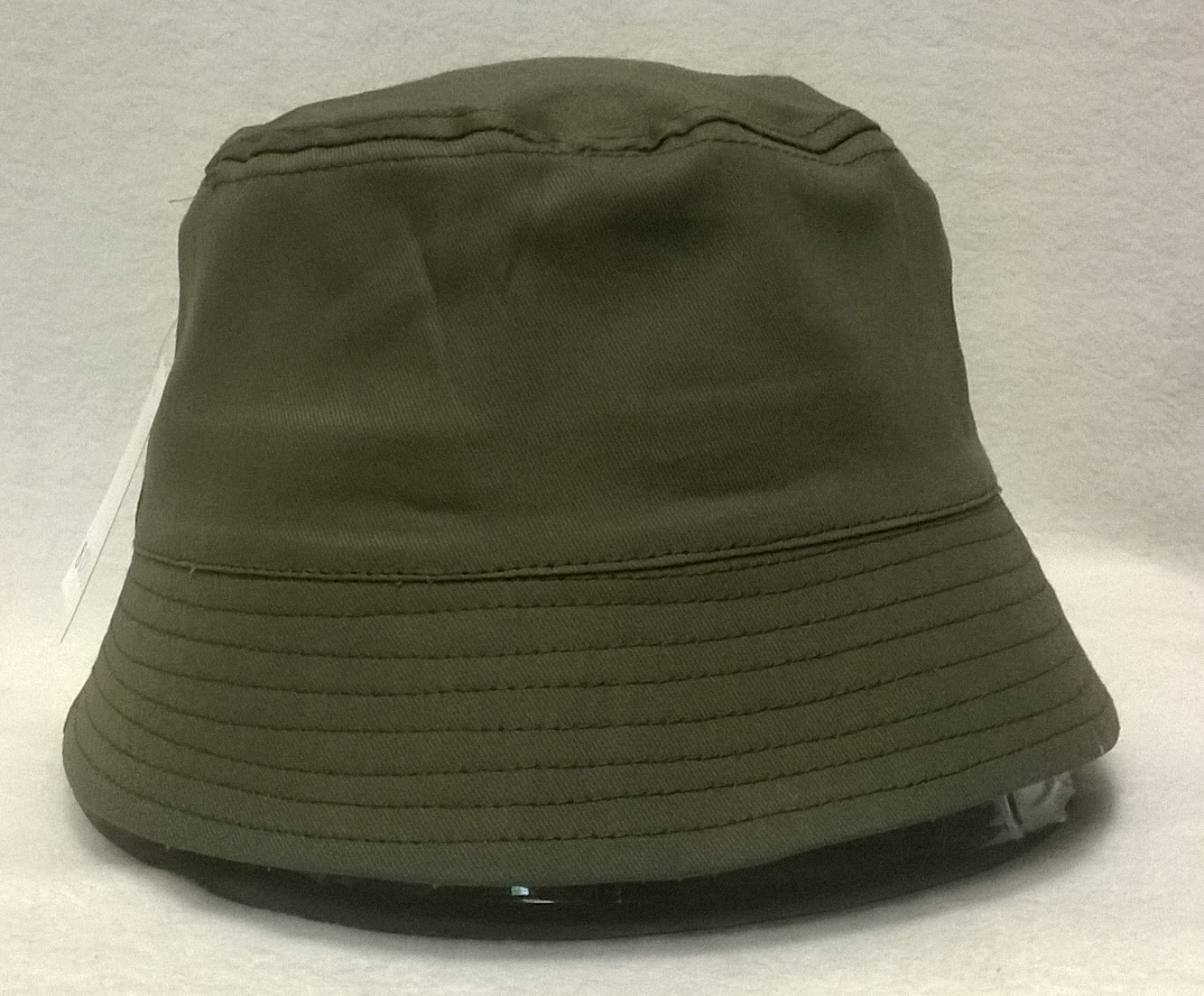 klobouk bavlněný, látkový, letní, oliva zelený 81316.k