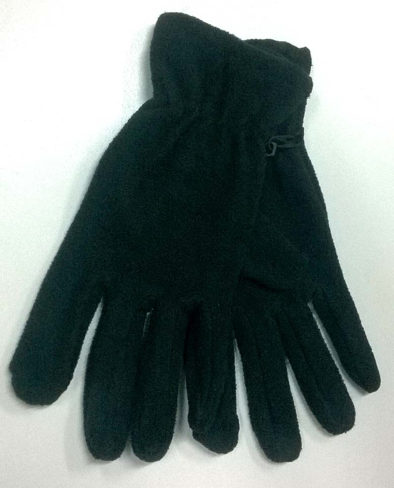 rukavice dámské fleecové černé RK 26