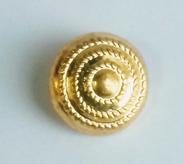 knoflík 1cm kov K37