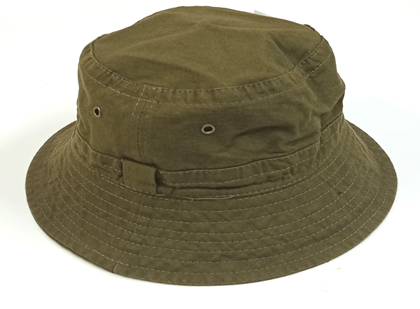 klobouk látkový, pánský, zelený khaki 81327.6