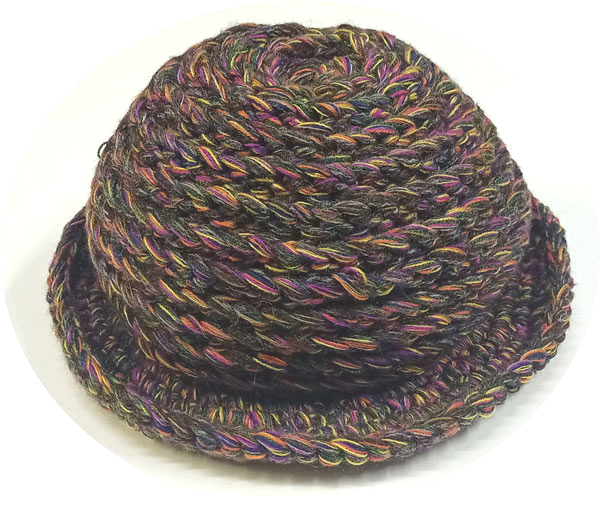 klobouk pletený dámský zimní barevný 5704.110