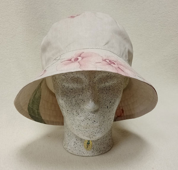 klobouk bavlněný, dámský, látkový, letní 61004.64
