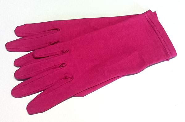 rukavice vycházkové bavlněné růžov pink 48607.32