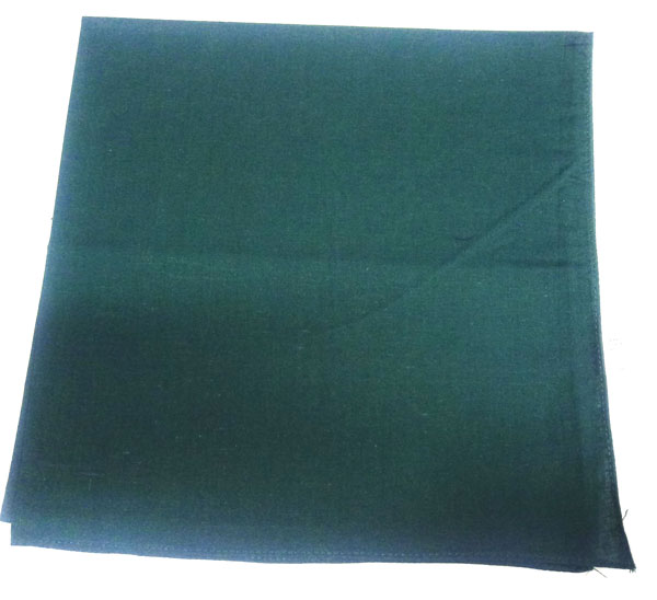 šátek bavlněný tmavě zelený 91506.z