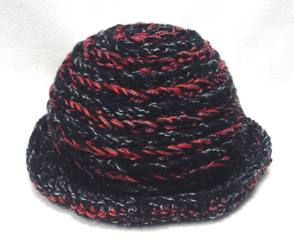klobouk zimní dámský pletený 5704.116