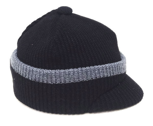 čepice s kšiltem chlapecká černá CK 429