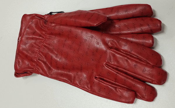 rukavice dámské umělá kůže vínové RU 10
