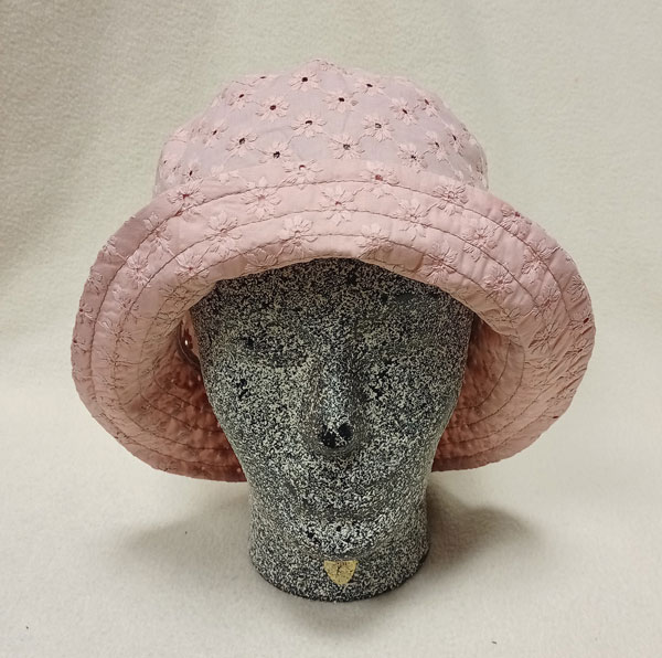 klobouk dámský letní bavlněný starorůžová  61025.6