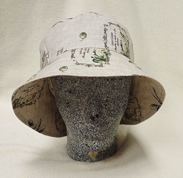 klobouk dámský letní bavlněný béžový 61026