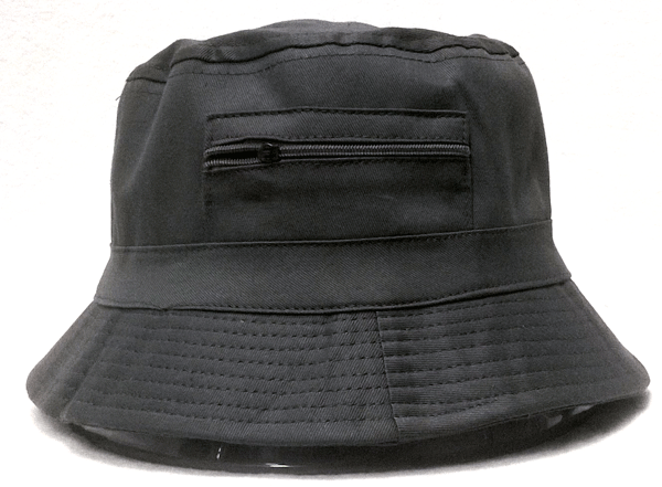 klobouk bavlněný látkový šedý 81324.1
