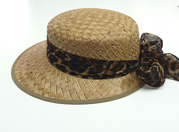 klobouk dámský, letní, béžový, přírodní. slaměný A6