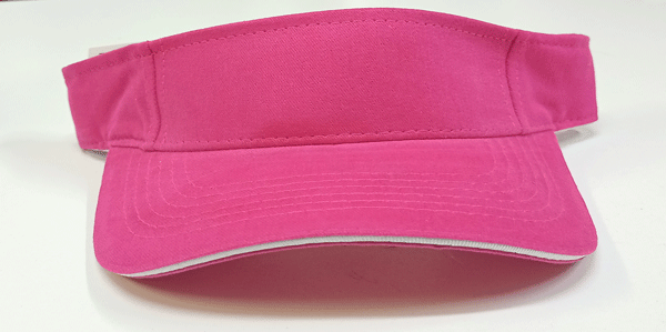 kšilt, štítek proti slunci bavlněný růžový, pink, cyklamen 90511.32
