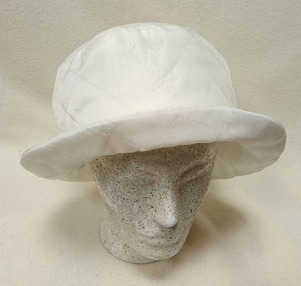 klobouk dámský nepromokavý bílý 61144.2