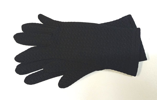 rukavice vycházkové černé 48616