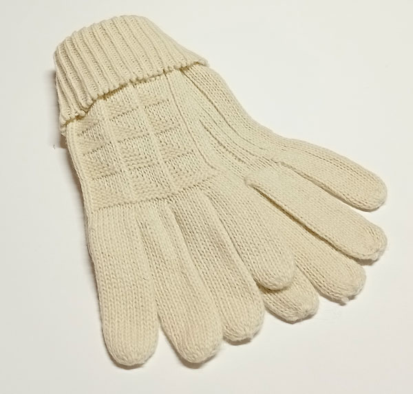 rukavice dámské pletené béžové 43050.1