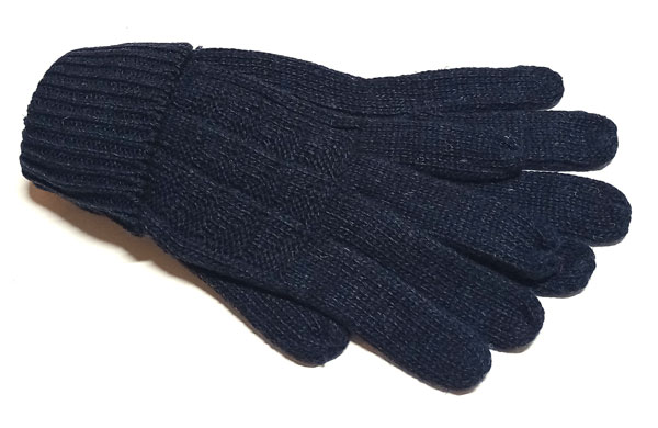 rukavice dámské pletené modré 43050.3