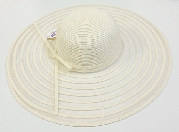 klobouk letní dámský béžový 40109.3