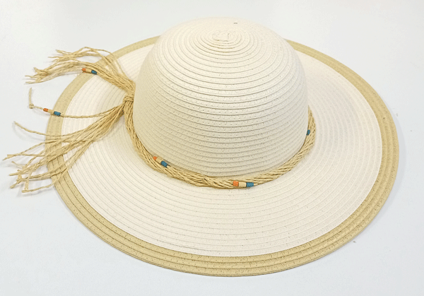 klobouk letní dámský béžový 40114