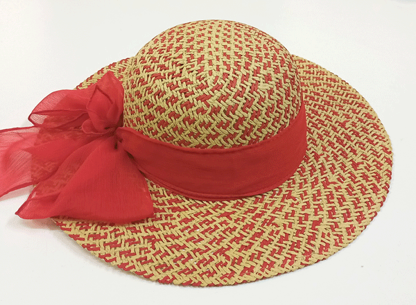 klobouk letní dámský slaměný 40134