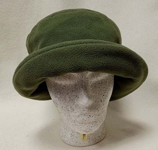 klobouk dámský fleece oliva 61103.z
