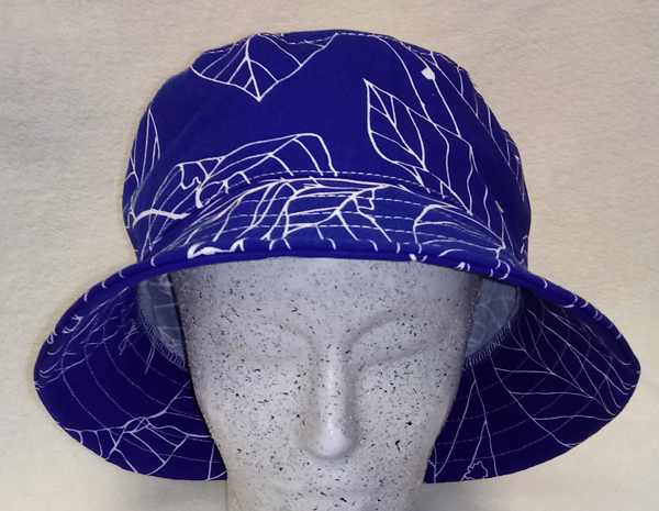 klobouk dámský bavlněný letní modrý 61004.14