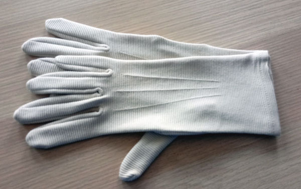 rukavice bavlněné vycházkové béžové  48409.6