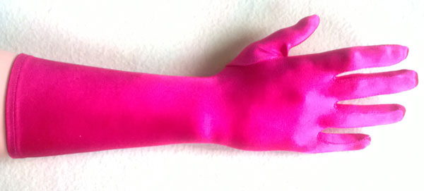 rukavice společenské pink růžové 48376
