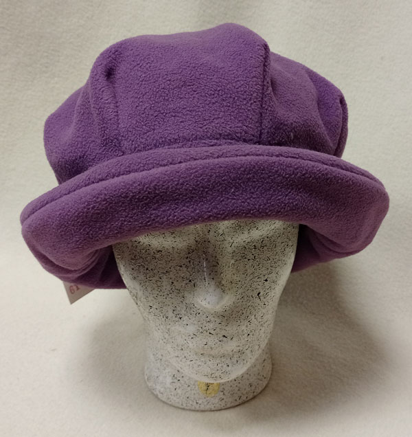 klobouk dámský zimní fialový 61601.2