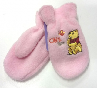 rukavice dětské palcové růžové Winnie the Pooh 16007.r