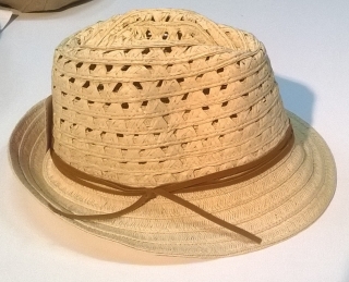 klobouk slaměný béžový přírodní 75116.2