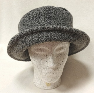 klobouk dámský zimní šedý 61333