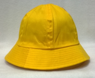 klobouk bavlněný, látkový, letní žlutý 81312.50
