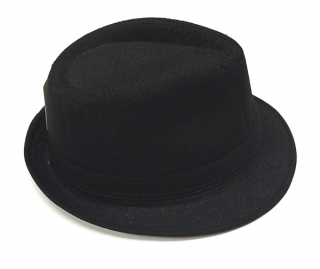 klobouk pánský černý 81328