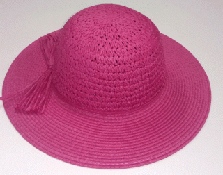 klobouk slaměný letní dámský 40070.9