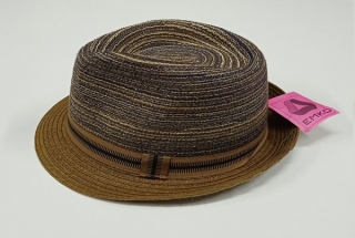 klobouk pánský letní hnědy KP 300