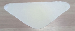 šátek zimní bílý fleece suchý zip 5608.3