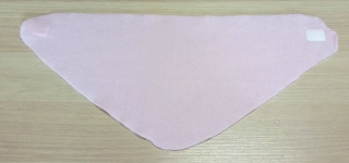 šátek zimní růžový fleece suchý zip 5608.31