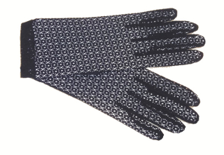 rukavice společenské, vycházkové, černé 48320